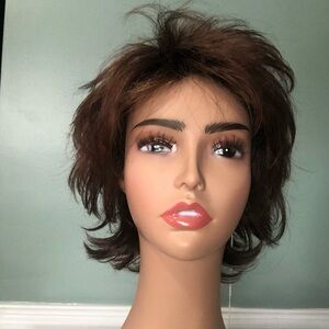 Paula Young wig- Jaclyn Smith wig - “calla”   in auburn sugar rooted size A